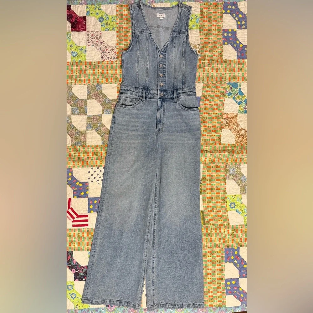 Pistola Blue Denim Women Jeans Overalls - Picture 4 of 7